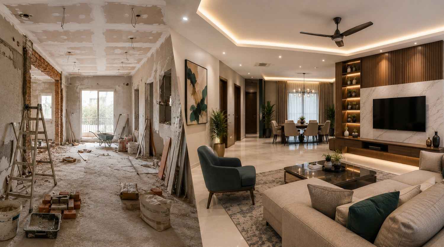 Renovation Services by Malik Interiors